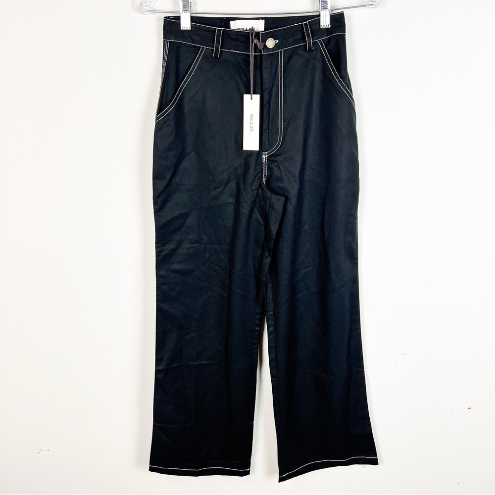 NEW Free People x Rolla’s Carpenter Pants size XS / 6 - Picture 3 of 11